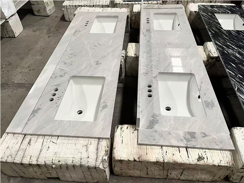 Noble Carrara Grey Vanity Tops Noble Carrara Grey Vanity Tops