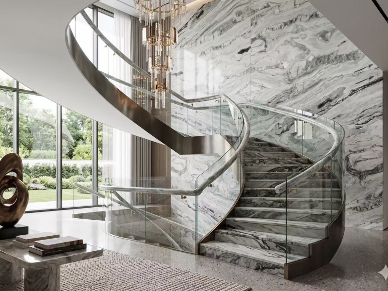 Calacatta Da Vinci Quartzite Application