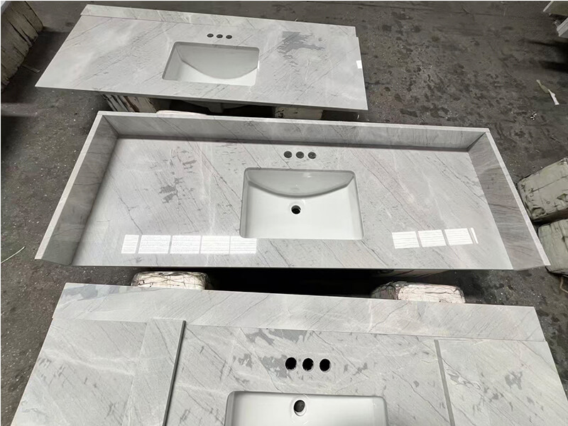 Noble Carrara Grey Vanity Tops Noble Carrara Grey Vanity Tops