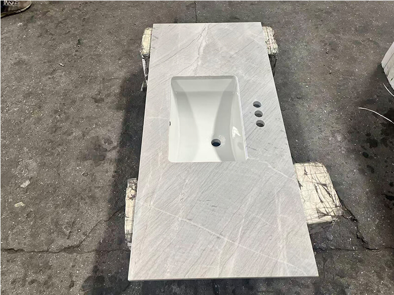 Noble Carrara Grey Vanity Tops Noble Carrara Grey Vanity Tops