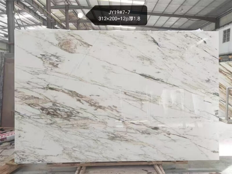 Chinese Calacatta White Marble Slabs Chinese Calacatta White Marble Slabs