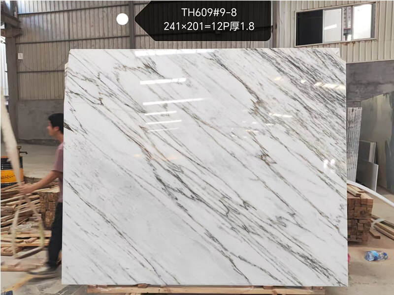Chinese Calacatta White Marble Slabs Chinese Calacatta White Marble Slabs