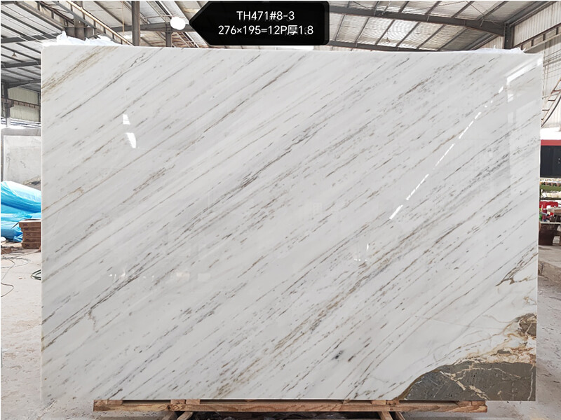 Chinese Calacatta White Marble Slabs Chinese Calacatta White Marble Slabs