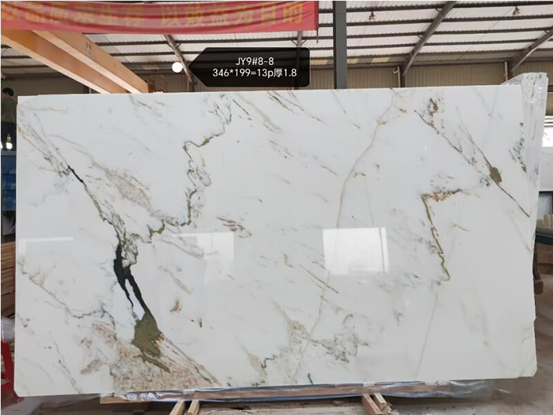 Chinese Calacatta White Marble Slabs Chinese Calacatta White Marble Slabs