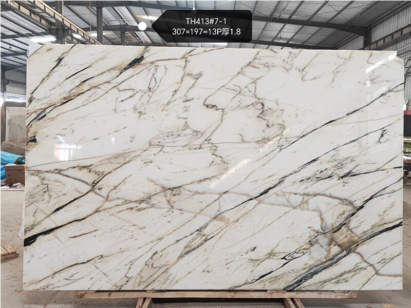 Chinese Calacatta White Marble Slabs Chinese Calacatta White Marble Slabs