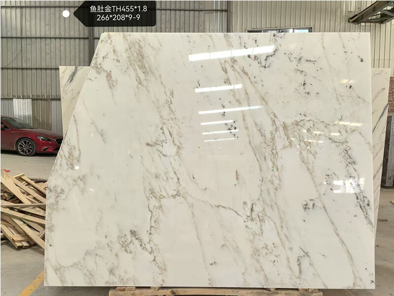 Chinese Calacatta White Marble Slabs Chinese Calacatta White Marble Slabs
