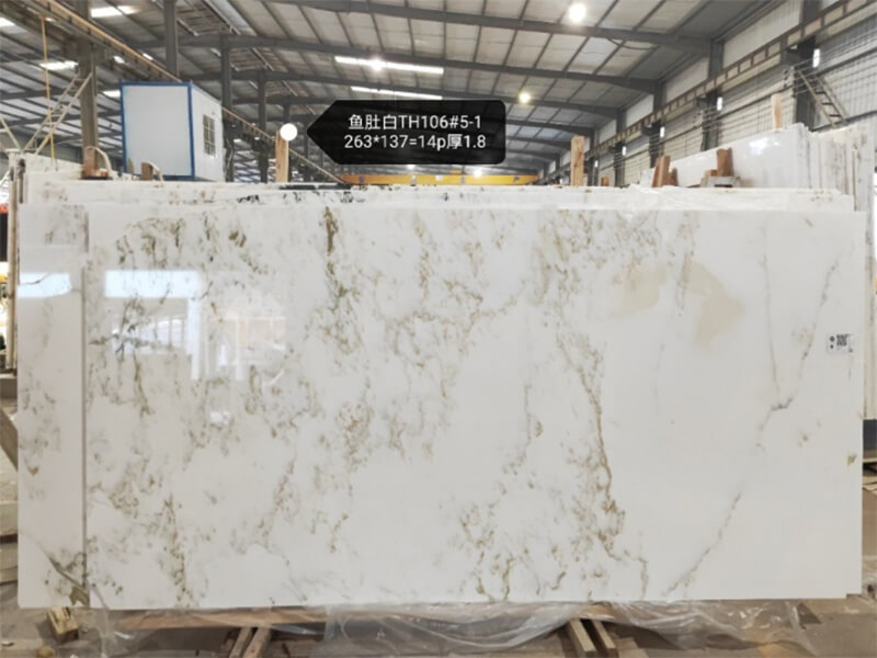 Chinese Calacatta White Marble Slabs Chinese Calacatta White Marble Slabs