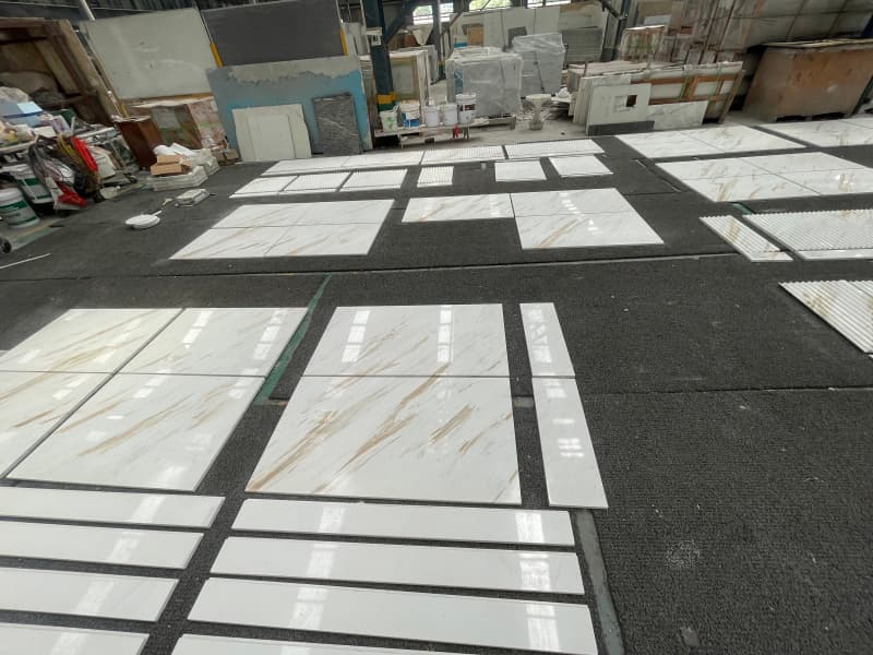 Natural marble wall panel