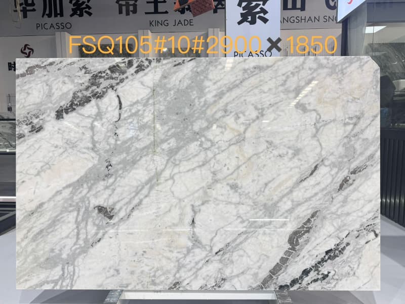 Fendi White Marble slab