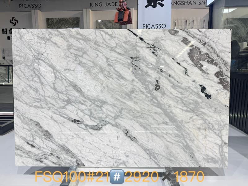 Fendi White Marble slab
