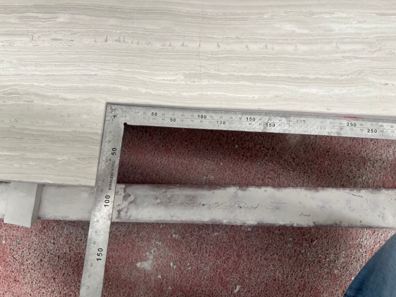 Wooden White Marble Integrated Vanity measurement Wooden White Marble Integrated Vanity measurement