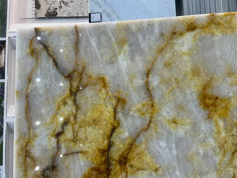Brazilian Crystal Yellow Translucent Quartzite Brazilian Crystal Yellow Translucent Quartzite