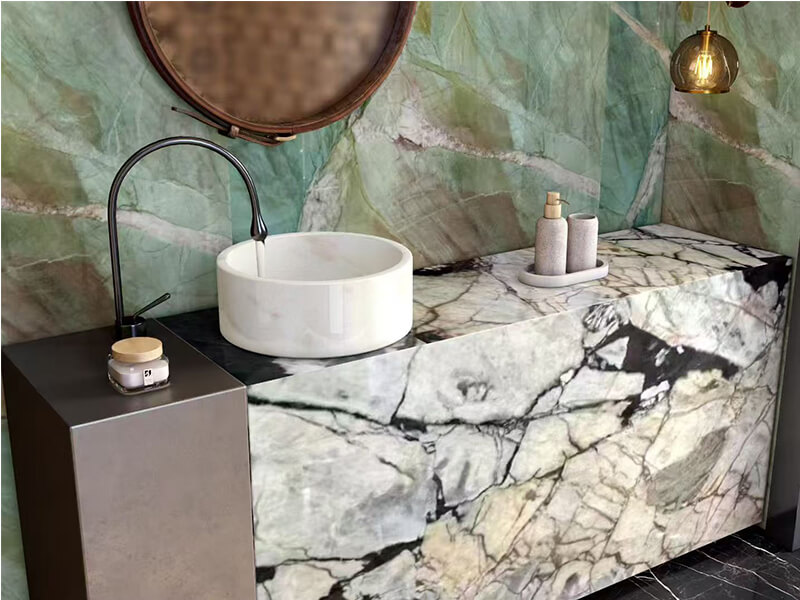 Snowy Jiangnan Marble Slabs Applications 