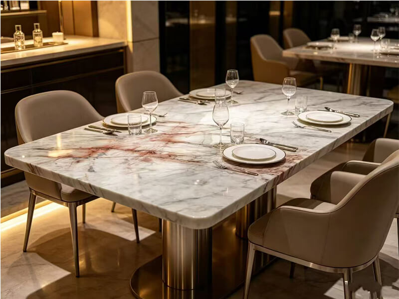 Snowy Jiangnan Marble Slabs Applications 