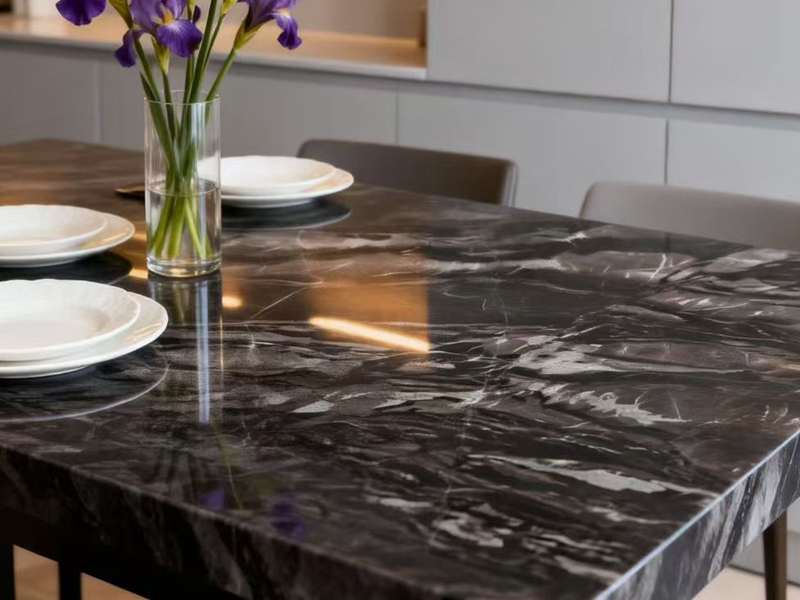 Badarison Brown Quartzite Dining Table Badarison Brown Quartzite Dining Table