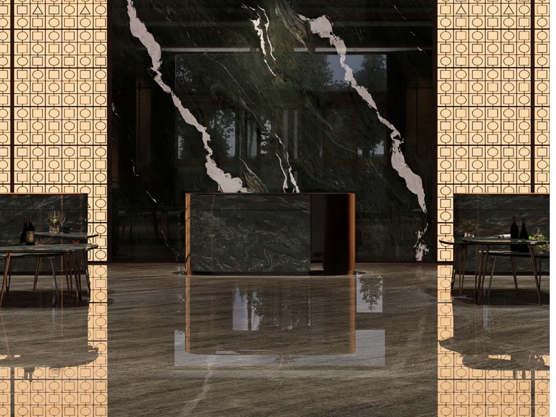 Emerald Summit Quartzite Reception Desk Emerald Summit Quartzite Reception Desk
