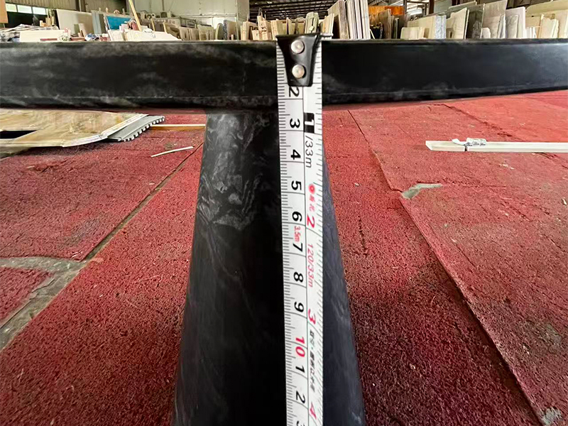 Briliant Black Marble Honed Round Dining Table Briliant Black Marble Honed Round Dining Table