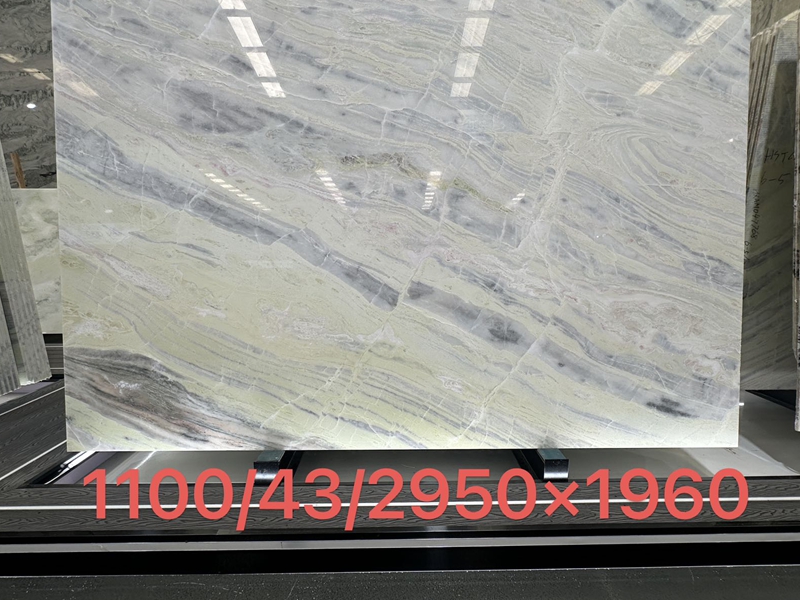 Silver Mist Green Marble Slab Silver Mist Green Marble Slab