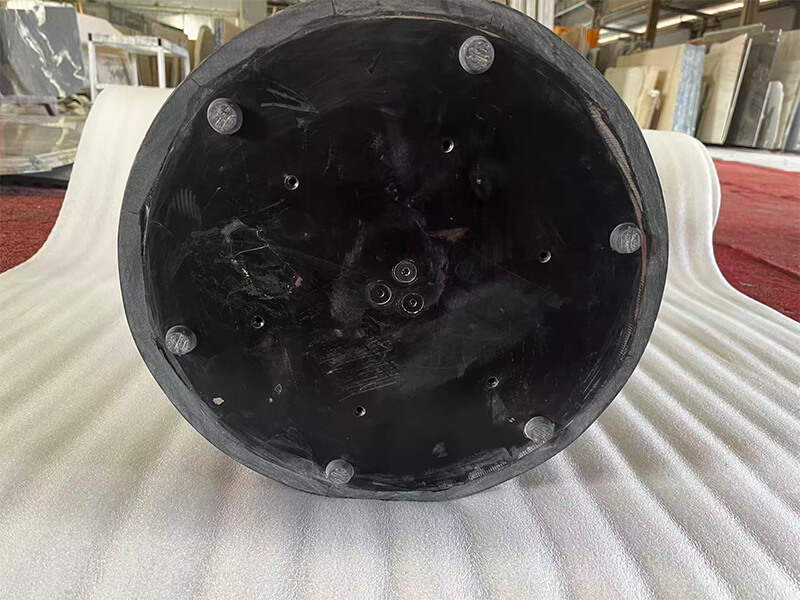 Briliant Black Marble Honed Round Dining Table Briliant Black Marble Honed Round Dining Table