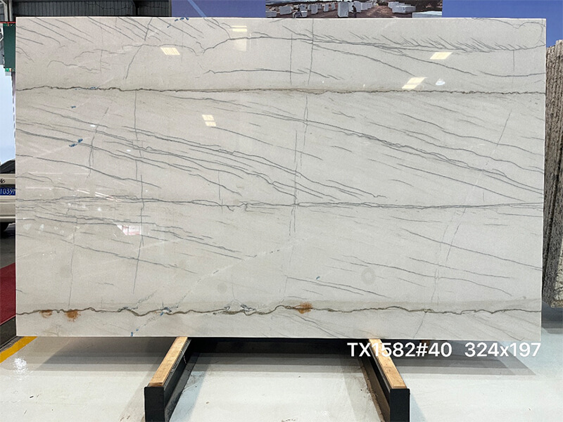 Brazilian Super White Quartzite Slabs Brazilian Super White Quartzite Slabs