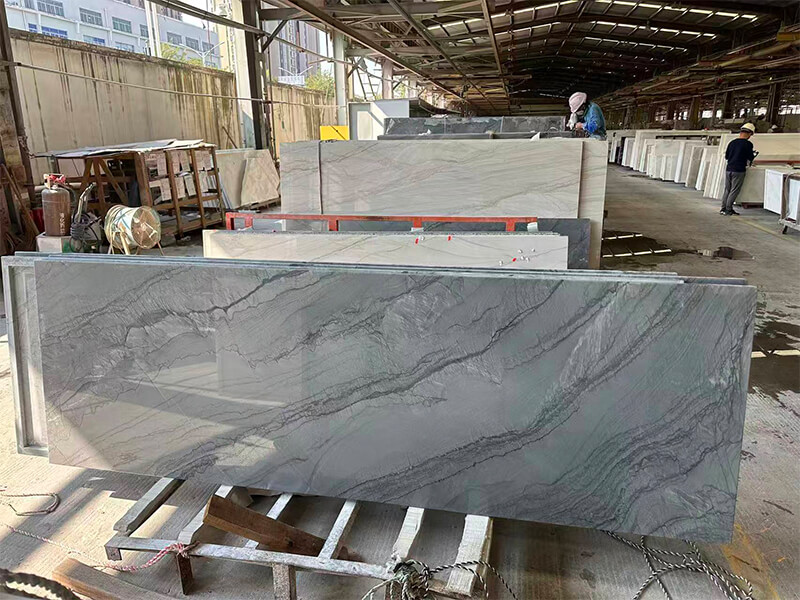 Sensa Platino Quartzite Polished Slabs Sensa Platino Quartzite Polished Slabs
