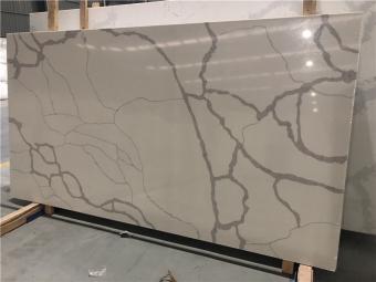 Statuario White Quartz Slab