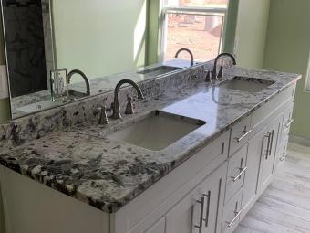 Blue Gallery Granite Kitchen Countertop