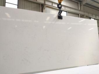 White Carrara Engineered Quartz Stone