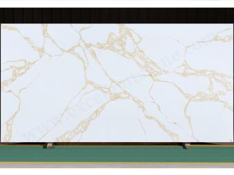 GM8003 Calacatta Miraggio Gold Solid Surface Worktop