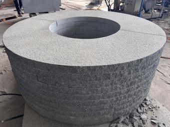 Firepit Table In Cambodian G654 Granite