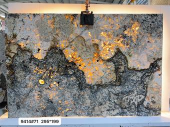 Gold Patagonia quartzite