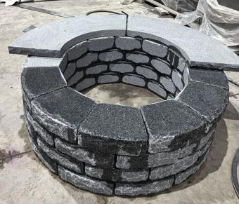 Firepit Table In Cambodian G654 Granite