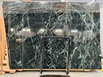 Polished Verde Alpi Green Marble Slabs, Premium Italian Prada Green Marble