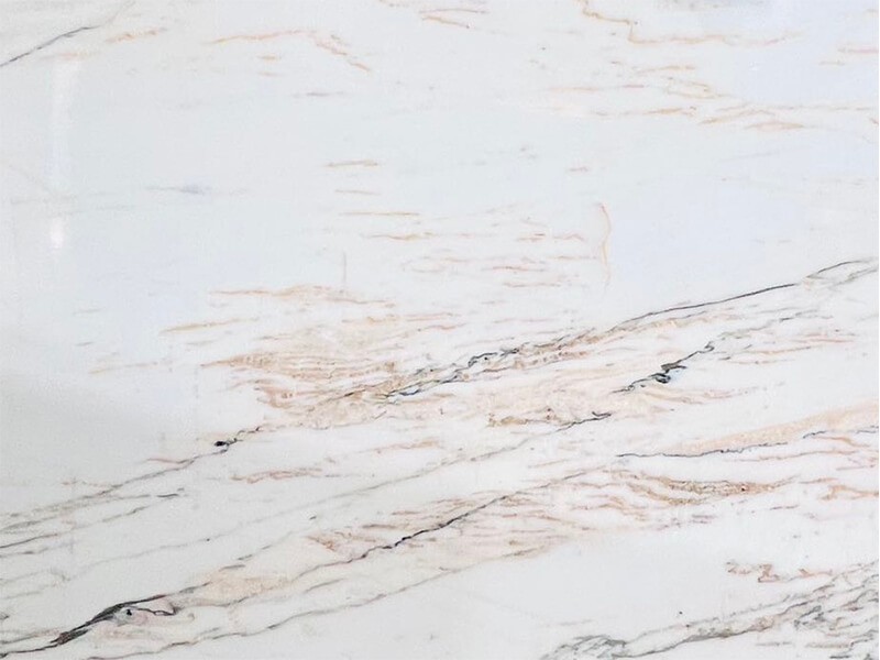 Paonazzo Marble close-up with fine diagonal vein structure