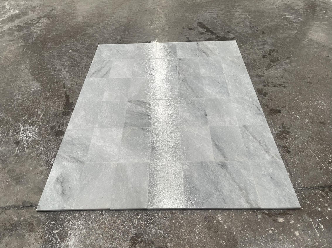 Yunnan Crystal White marble cut-to-size layout