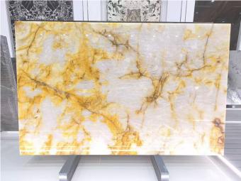 Brazilian Crystal Yellow Quartzite