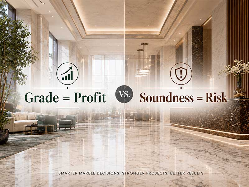 Marble Grade vs Marble Soundness: How B2B Buyers Control Flooring Profit and Risk
