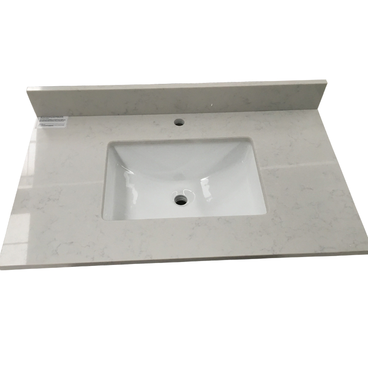 How to install bathroom vanity top?