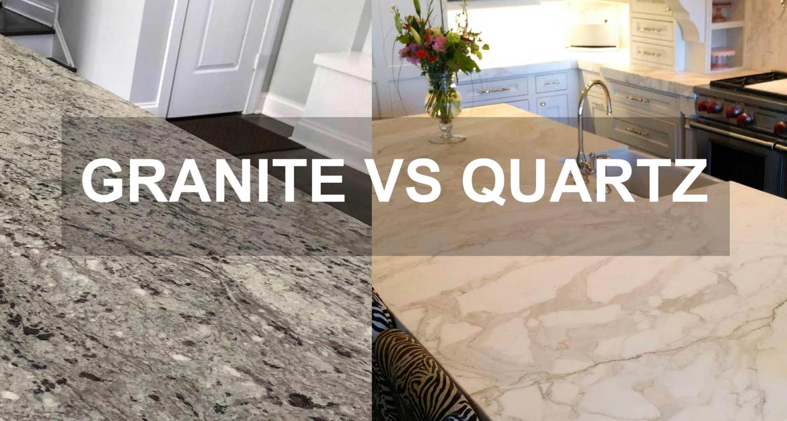Granite vs Quartz countertops for Kitchen and Bathrooms