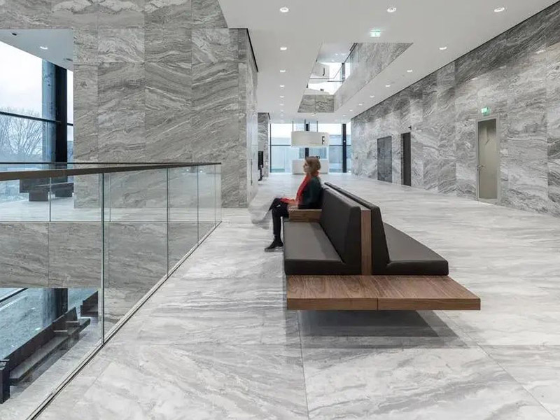 What is the popular paving methods of marble flooring tiles?