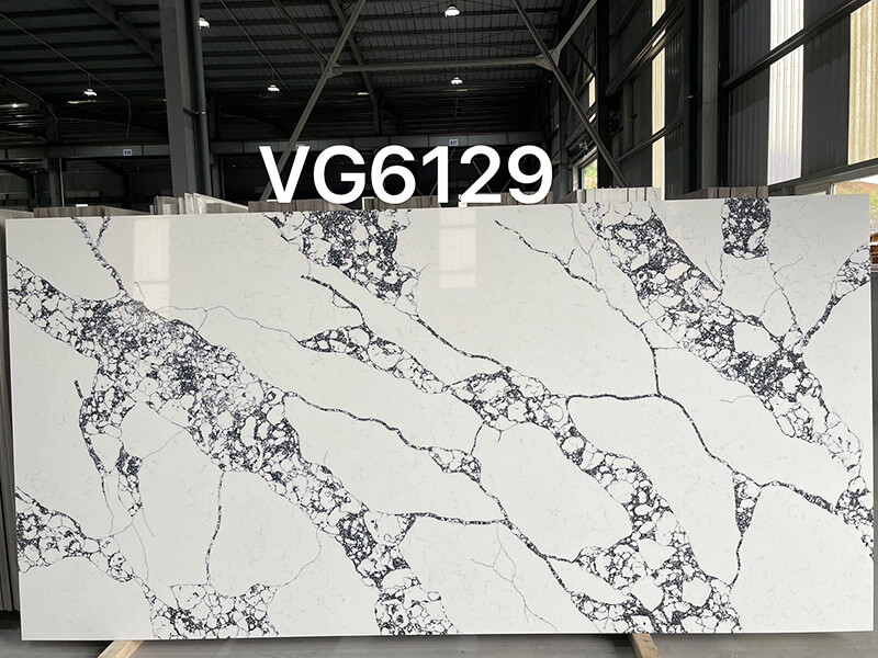 Producing Quartz Slab Look Like Marble