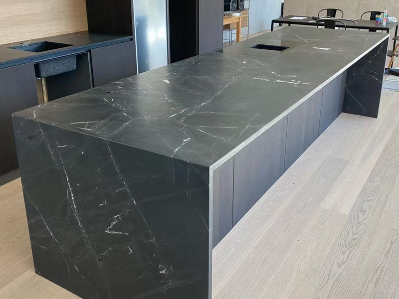 Omega Black Quartzite Application