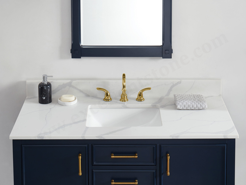 How to choose a quartz countertop for your bathroom vanity top?