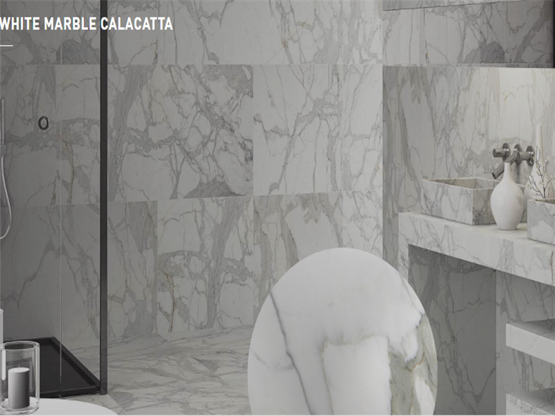 A big quantity for Calacatta White Marble